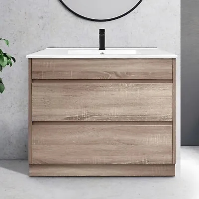 Bathroom Vanity Cabinet 900 1200 1500 Mm Free Floor Standing Timber KINGSLEY NEW • $493.50