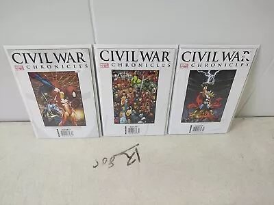 Civil War Chronicles Newsstands Marvel Comics Michael Turner 2007  • $30