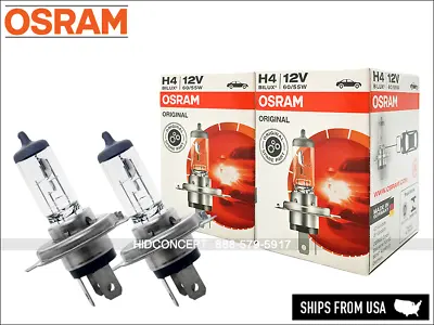 Osram 9003 H4 BILUX Original Standard Halogen Headlight Bulbs 64193 | Pack Of 2 • $12.99