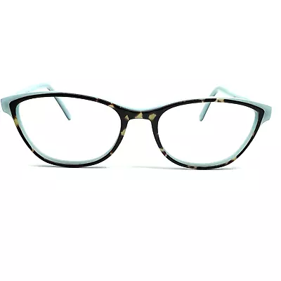 Vera Wang V912 Eyeglasses Frame Tortoise Blue 52mm Women Cat Eye H9603 • $29.99