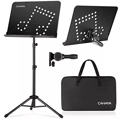  Sheet Music Stand: Music Stand With Carrying Bag Foldable Tripod Note Pattern • $41.91