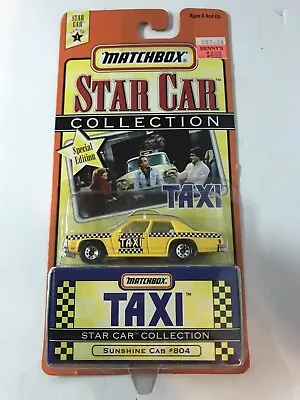 Taxi Tv Series Cab Car #804Series1 Special Ed. Matchbox Star Car Collection • $42.98