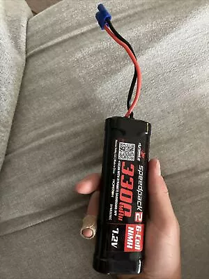 Rc Car Battery With EC3 Connector 3300 MAH 6 Cell 7.2 Volt Nmih Never Used • $10