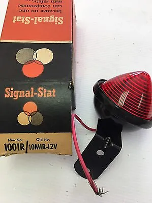 Vintage NOS Signal-Stat Red Marker Running Light # 10 M1 1001 DOT Hot Rod 1001R • $23.95