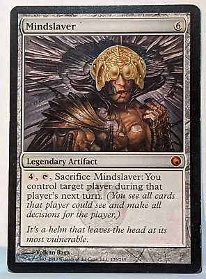 MTG Mindslaver  – Scars Of Mirrodin Card # 176 Magic The Gathering MP • $6