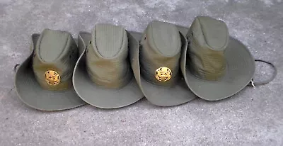 4 US Vietnam War Style Hat & Insect Net HGU-18P Jungle Boonie Hat 6 1/2 (USED) • $40