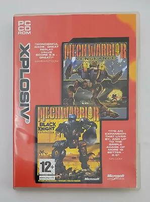 MechWarrior 4: Vengeance And Black Knight Expansion Microsoft PC Xplosiv • $26.24