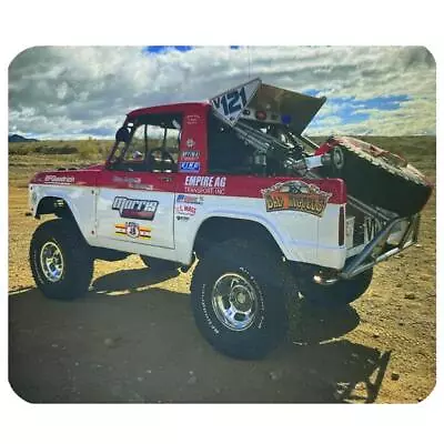 Racing Vintage Bronco Thick Mouse Pad Mat Desk Accessory Office Decor • $16