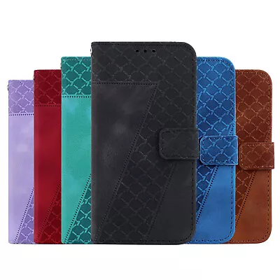 PU Leather Press Number Seven Wallet Case For ZTE V40 Vita Blade A72 A52 A7S • $11.65