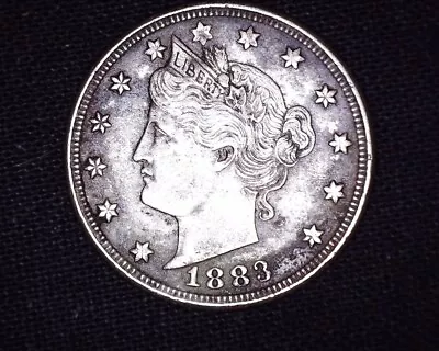 1883 1st Year Liberty Nickel No Cents Nice Coin 5474300 Minted #N087 • $20