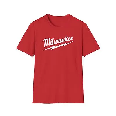 [USA] Milwaukee Tool T-Shirt // Red - Black • $24.99