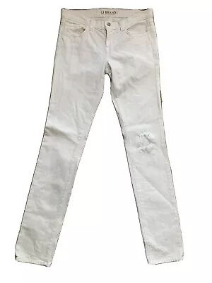 J Brand White Pencil Leg White Jeans Size 27 US 4 Style 912WCO70 • $9.99