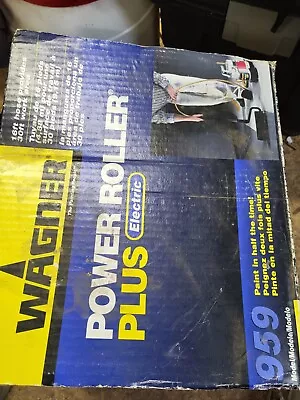 Wagner Power Roller 959 Electric Painting System Motor Runs Looks NEW Box Worn • £22.80