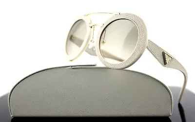 $399.95 • Buy $700 Genuine PRADA MILANO Ornate Saffiano Cuir Leather Sunglasses SPR 15S 15SS