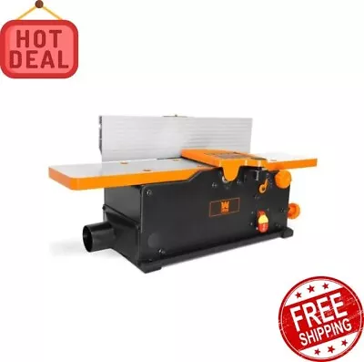 Get Precision And Perfectly Flat Boards With The 6 In. Benchtop Jointer NEW • $312.97