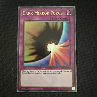YuGiOh Dark Mirror Force IOC-EN054 Ultra Rare 25th Anniv. Reprint • $15.50