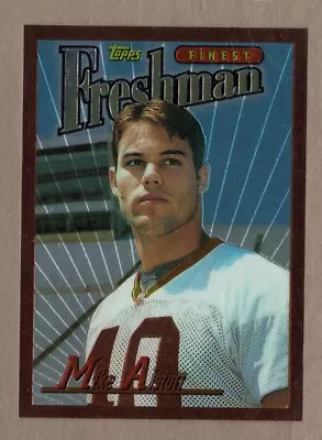 MIKE ALSTOTT 1996 Finest B RC #335 Bronze Base Rookie Card Buccaneers No Peel 96 • $2