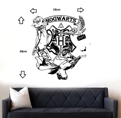 £12.99 • Buy Harry Potter Hogwarts Mural Wall Art Sticker/Decal