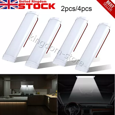 2/4Pcs LED Interior Strip Lights Bar 12V Ceiling Roof Bar Lamp Car Van Caravan. • £11.99