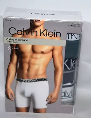 Calvin Klein Boxer Briefs-cotton Stretch-size Small-3 Pack-brand New • $39.99