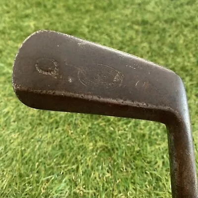 Antique J MacGregor Bi Level Back Putter Hickory Shaft RH 35.5  SCARCE 1900s • $70