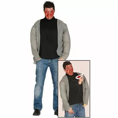 Mens Jacket Zombie Exploding Puppet Halloween Fancy Dress Costume Size Large • £8.99