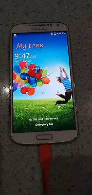 Samsung Galaxy S4 GT-I9505 16GB Smartphone (Unlocked) - White • $35