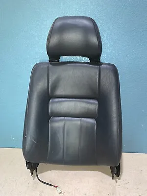 Volvo 940 RIGHT FRONT Seat Back Cushion Leather Black W/ Headrest • $39.95