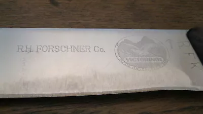 R.h. Forschner Co.  Victorinox  Stainless Steel  Switzerland  13.5 Butcher Knife • $40