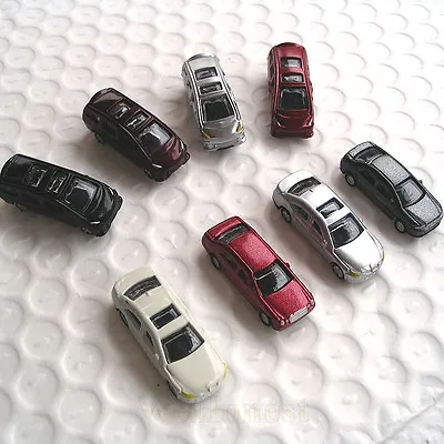 100 Pcs N Gauge Model Cars 1:160 Well Painted For Layout Scene • £8.99
