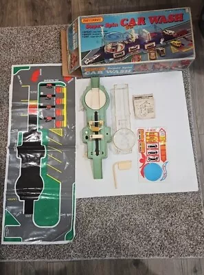 Matchbox Super Spin Car Wash Set (Read Distription) • $65