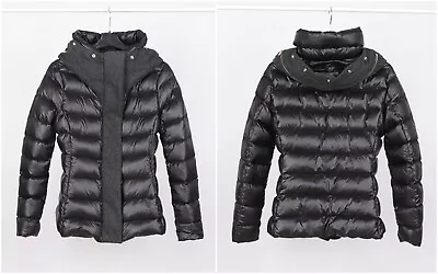 Women's Montecore Polyamide Black Hooded Jacket Size 42 • $194.99