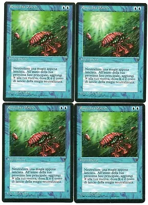 MTG Italian Mana Drain X4 Legends MP • $459.99