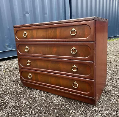 G PLAN Chest Of Drawers 4 Draw Unit Organiser To Top Drawer Upcycle Storage • £50