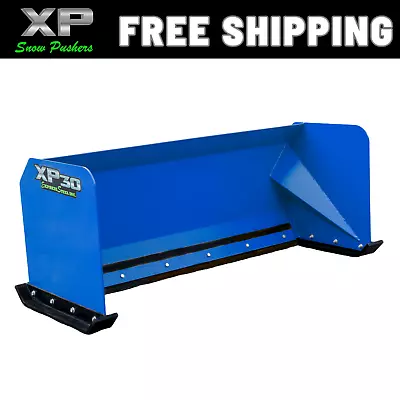 6' XP30 Snow Pusher Box Blue Skid Steer Bobcat New Holland FREE SHIPPING - RTR • $1800