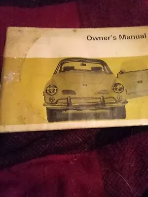 Vintage 1969 Volkswagon Owners Manual  Booklet • $45