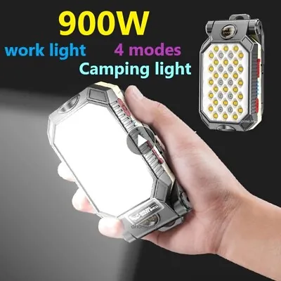 1000000LM Rechargeable LED Work Light Car Garage Mechanic Flashlight Flood Lamp • $11.95