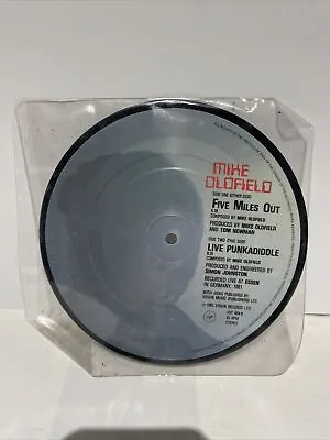 Mike Oldfield -  Five Miles Out  7  Vinyl Picture Disc • £9.90