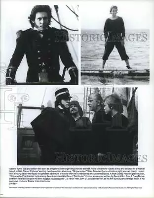 1990 Press Photo Gabriel Byrne Stian Smestad Actor Shipwrecked Adventure • $19.99