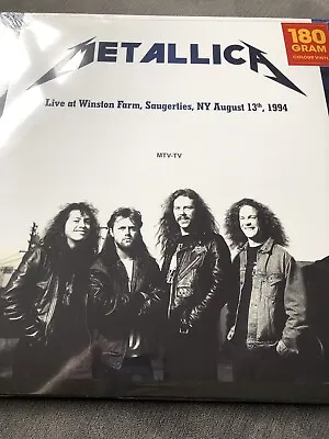 Metallica  Winston Farm Saugerties NY August 13th 1994  2 X Coloured Vinyl Lp • £17.34