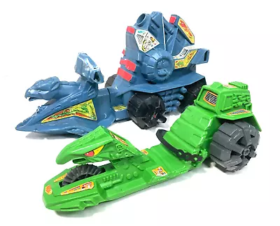 Vintage He-man Motu Masters Of The Universe Battle Ram & Road Ripper Vehicle Lot • $19.99