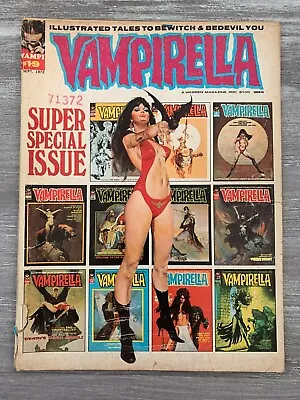 1972 VAMPIRELLA Warren Magazine #19 GD- 1.8 Shadow Of Dracula • $7.25