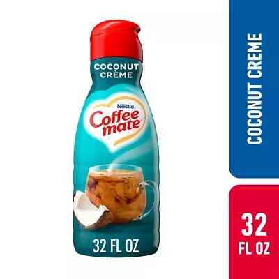 Nestle Coffee Mate Coconut Creme Liquid Coffee Creamer 32 Fl Oz • $6.45
