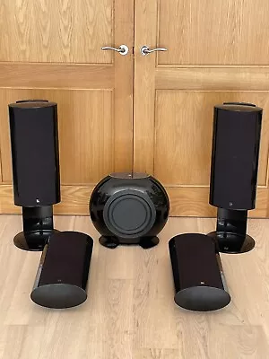 KEF KHT 9000 ACE Speakers Subwoofer And Stands. High End And Incredible Sound. • £1225