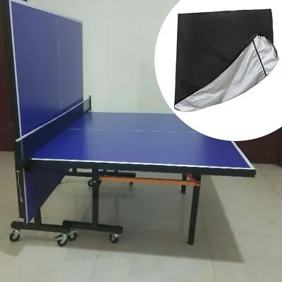 Heavy Duty Table Tennis Table Cover Ping Pong Waterproof Indoor/Outdoor Protect • $46.19