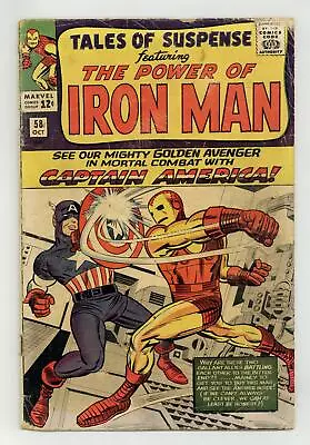 Tales Of Suspense #58 GD- 1.8 1964 • $47