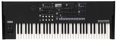 Korg Wavestate Se 61 Note Wave Sequencing Synth With Case Black • $2747.95