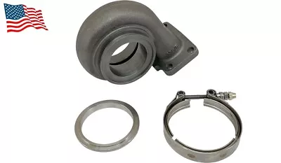 $219 • Buy .63 A/R T3 Turbine Housing For Borg Warner S200 SX-E + V Band Kit