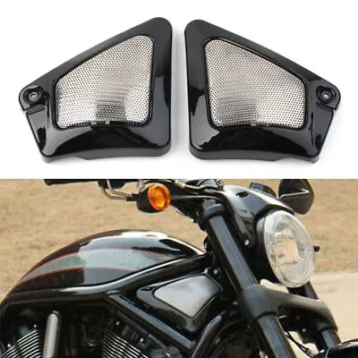 Black Airbox Neck Side Air Intake Cover Fit For Harley V-Rod Muscle VRSCF VRSCA • $27.98