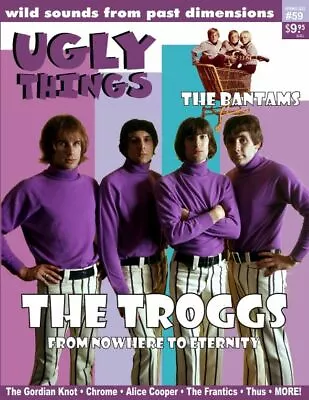 UGLY THINGS Magazine #59 Alice Cooper TROGGS Moby Grape Chrome Punk New • $6.99